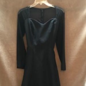 Black Tea Length Cocktail dress
